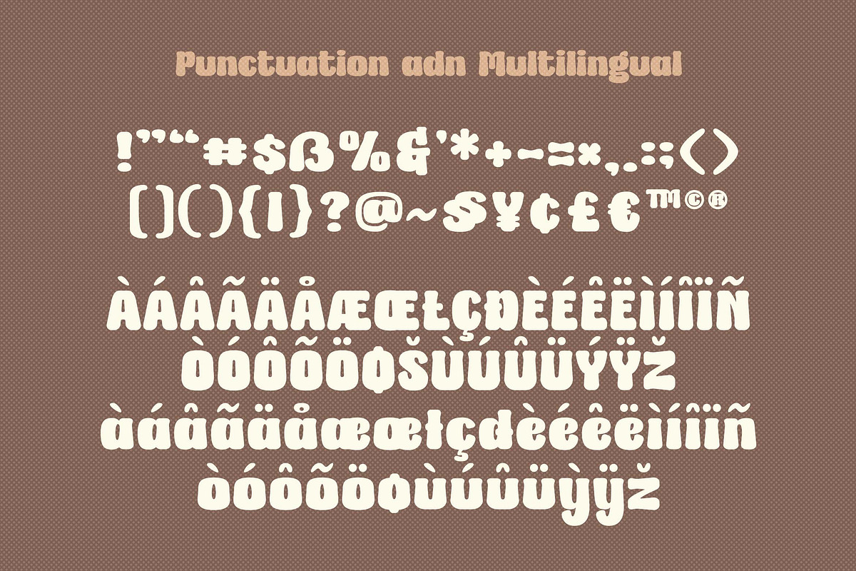 Flogie a Retro Display Font, a Sans Serif Font by Blankids Studio (Photo 11 of 12)