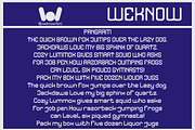 Brain States font, a Font by weknow (Thumbnail 6 of 8)