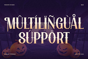 Halloween - Elegant Halloween Font