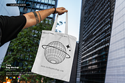 Tote Bag Mockup, a Merchandise Mockup by Custom.scene (Thumbnail 1 of 2)