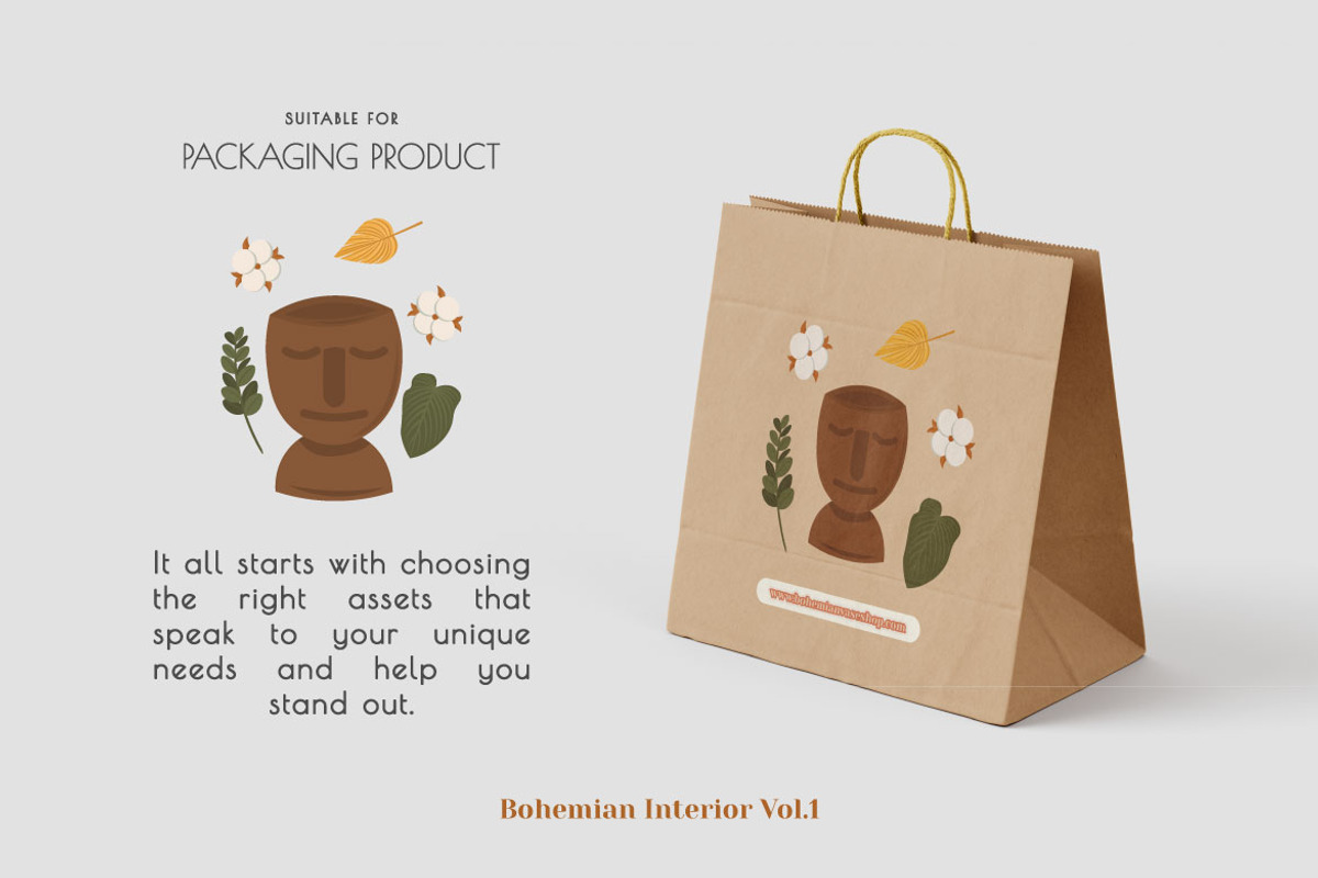 Bohemian Interior Vol.1, an Object Graphic by Bewalrus Studio (Photo 7 of 7)