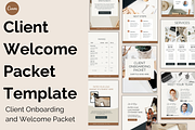 Client Welcome Packet Canva Template, a Magazine Template by Social Assumptions (Thumbnail 1 of 14)