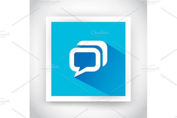 Icon of message for web and mobile preview 2