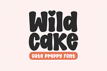 Wild Cake - Handwritten Preppy Font