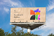 Billboard Poster Street Mockup, an Advertising Mockup by Asylab (Thumbnail 1 of 5)