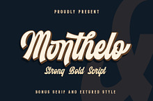 Monthelo Strong Bold Font
