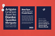 Benoa Font, a Sans Serif Font by creativemedialab (Thumbnail 15 of 15)