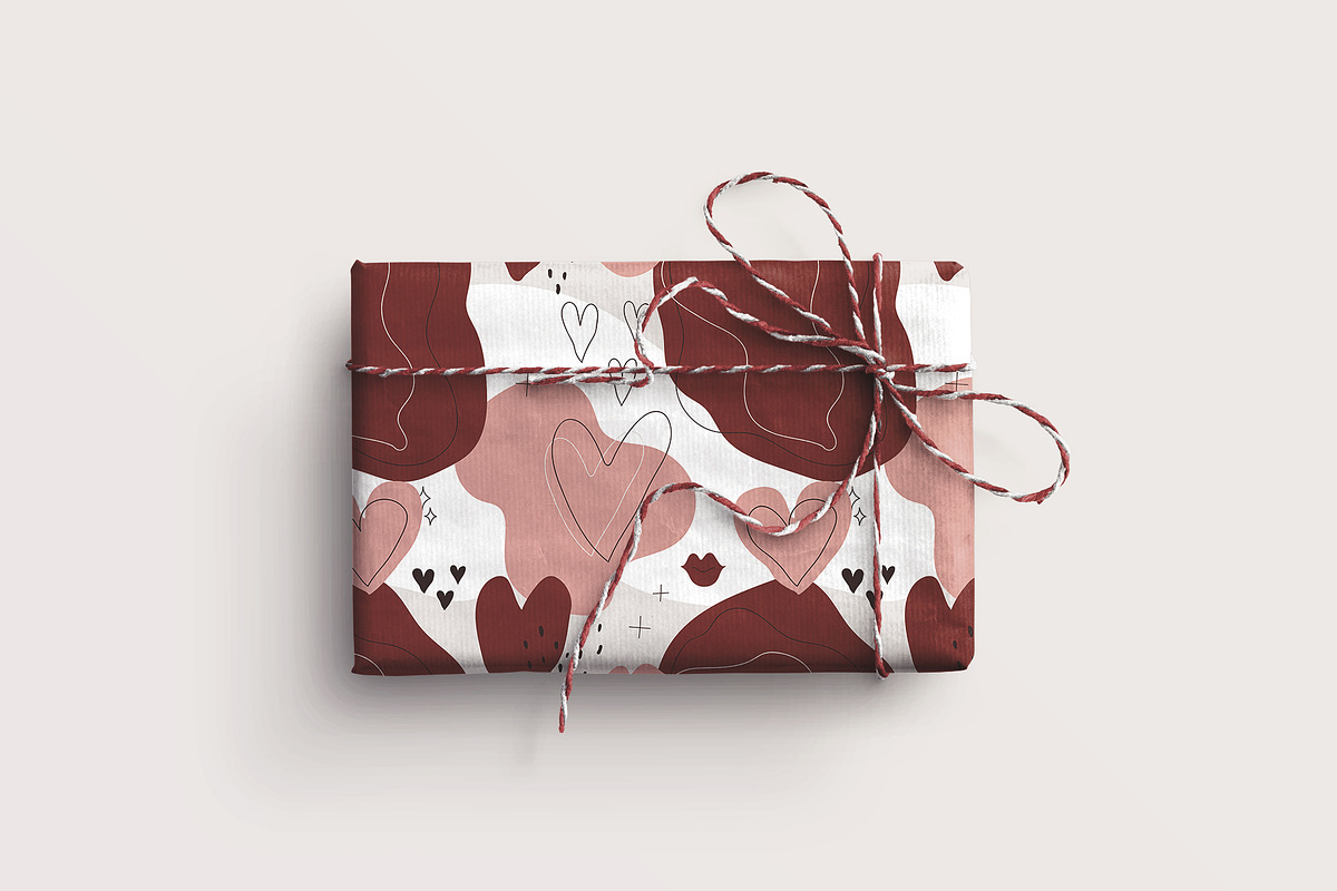 LOVE SHAPES - Abstract valentine set, a Decorative Illustration by Artnis (Photo 5 of 8)