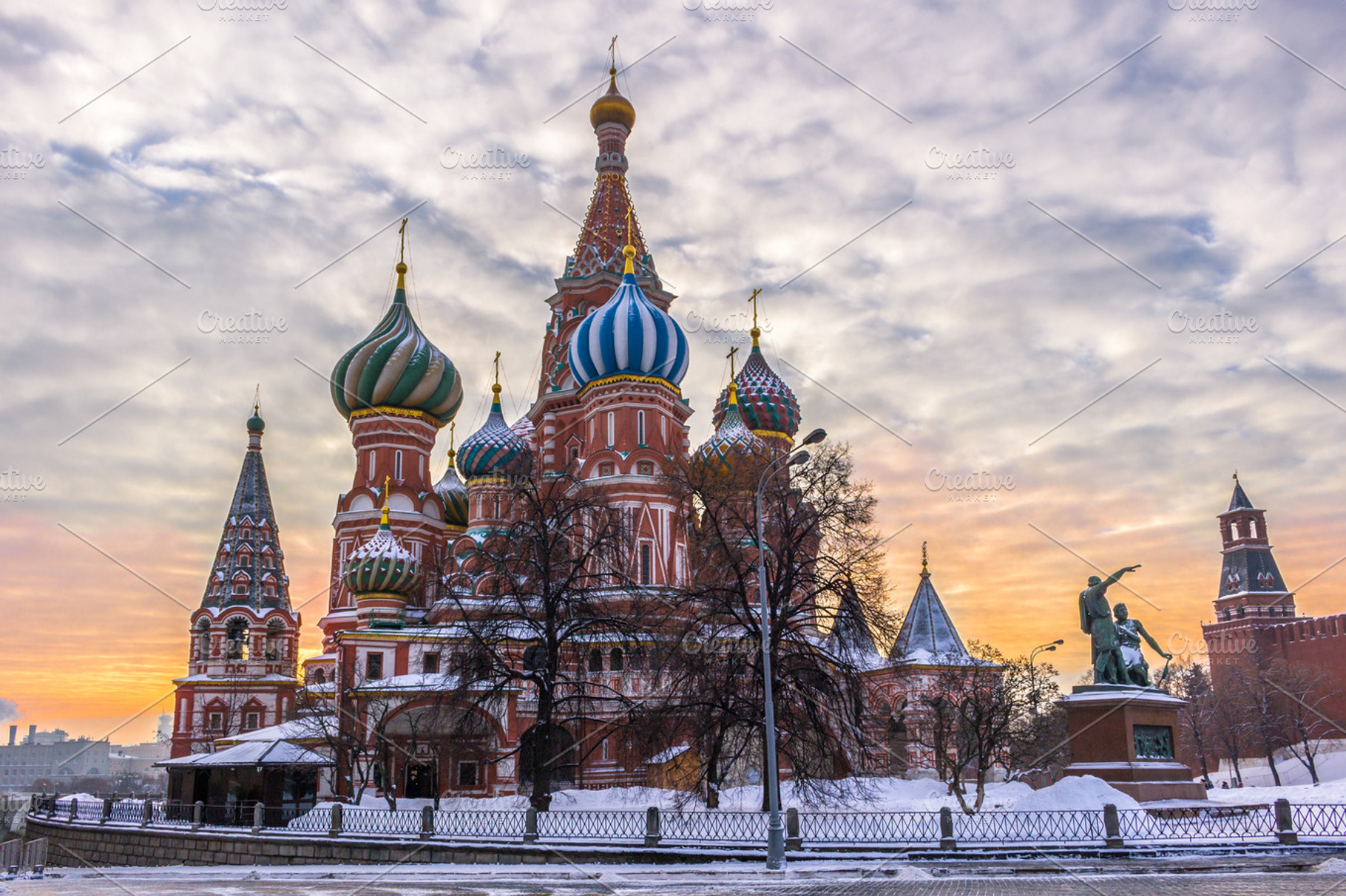 Saint basil's cathedral in moscow containing kremlin, moscow, and russia, an Architecture Photo by WhiteMountMedia