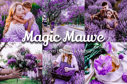 30 Magic Mauve Lightroom Collection