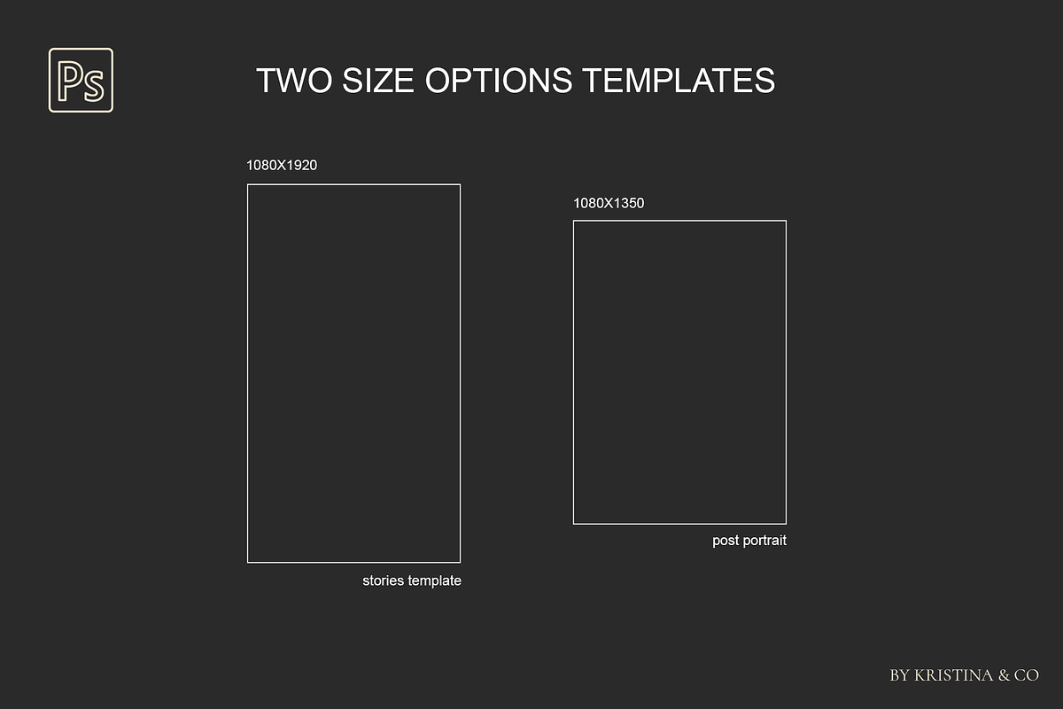 Retro & Modern Aesthetic Bundle, a Social Media Template by Kristina&Co (Photo 3 of 14)