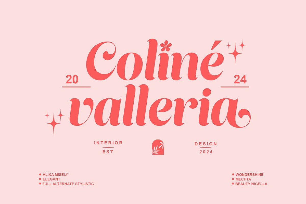 Colina - Modern Display Serif, a Serif Font by Luna Shop (Photo 5 of 7)