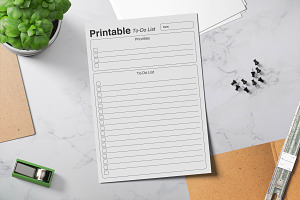 To Do List Printable Planner Pdf