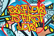 Honey Bear - Graffiti Font, a Handwritten Font by tebaltipislab (Thumbnail 6 of 7)