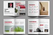 Portfolio Magazine Design Layout, a Magazine Template by MightyDesign (Thumbnail 2 of 6)