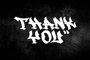 Loxer - Awesome Monoline Graffiti, a Serif Font by asfgraphics (Thumbnail 7 of 7)