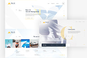 Mery Jet - PSD Private Jet Template, a Landing Page Template by Spartak Vee (Thumbnail 2 of 5)