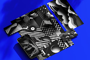 B&W Stripes 45 Backgrounds, a Background Graphic by Handmadefont (Thumbnail 7 of 8)