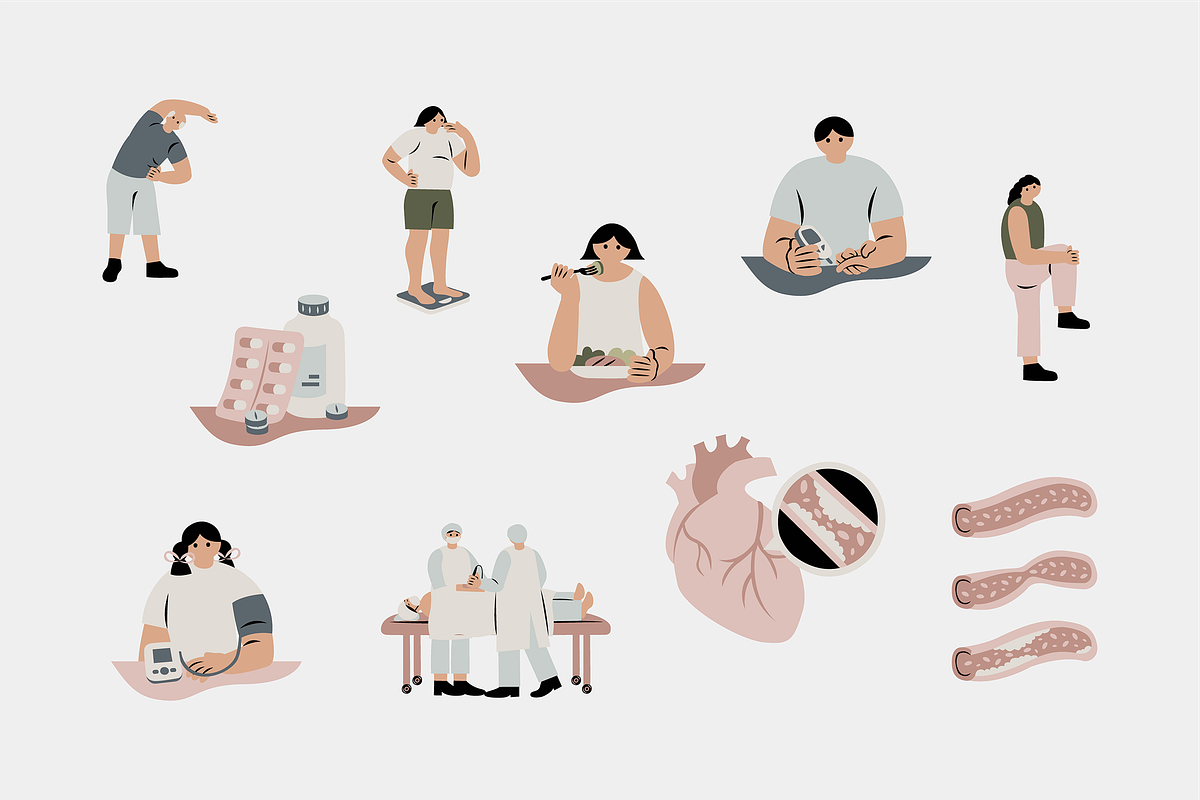 Coronary Artery Disease Illustration, an Object Graphic by Jump Studio (Photo 4 of 4)