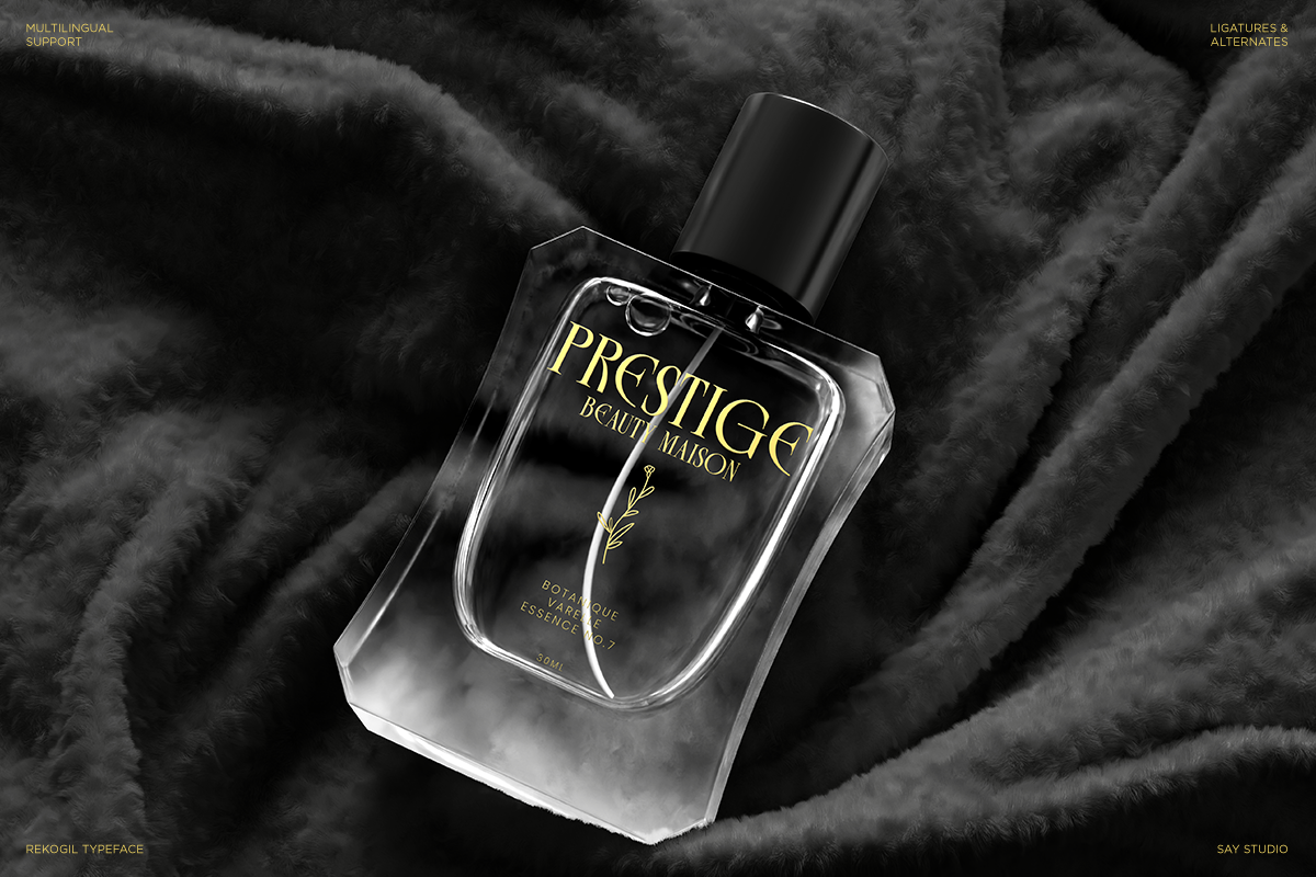Rekogil - Luxury Serif Branding Font, a Serif Font by Say Studio (Photo 6 of 10)