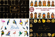 4689+ PNG's Clipart Elements Bundle, an Object Graphic by AN Productions (Thumbnail 8 of 29)