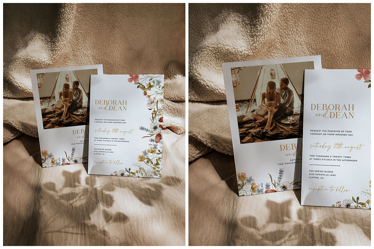 Invitation Card Mockup 5x7, a Print Template by eventpapery (Photo 2 of 2)
