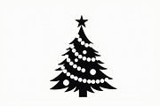 Cozy Holiday Tree Silhouette Designs, an Illustration by Gaye Art (Thumbnail 8 of 21)