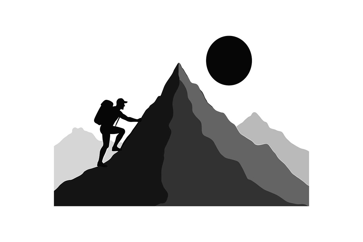 Mountain Adventure Silhouette Bundle, an Object Graphic by Gfx_Store (Photo 11 of 16)
