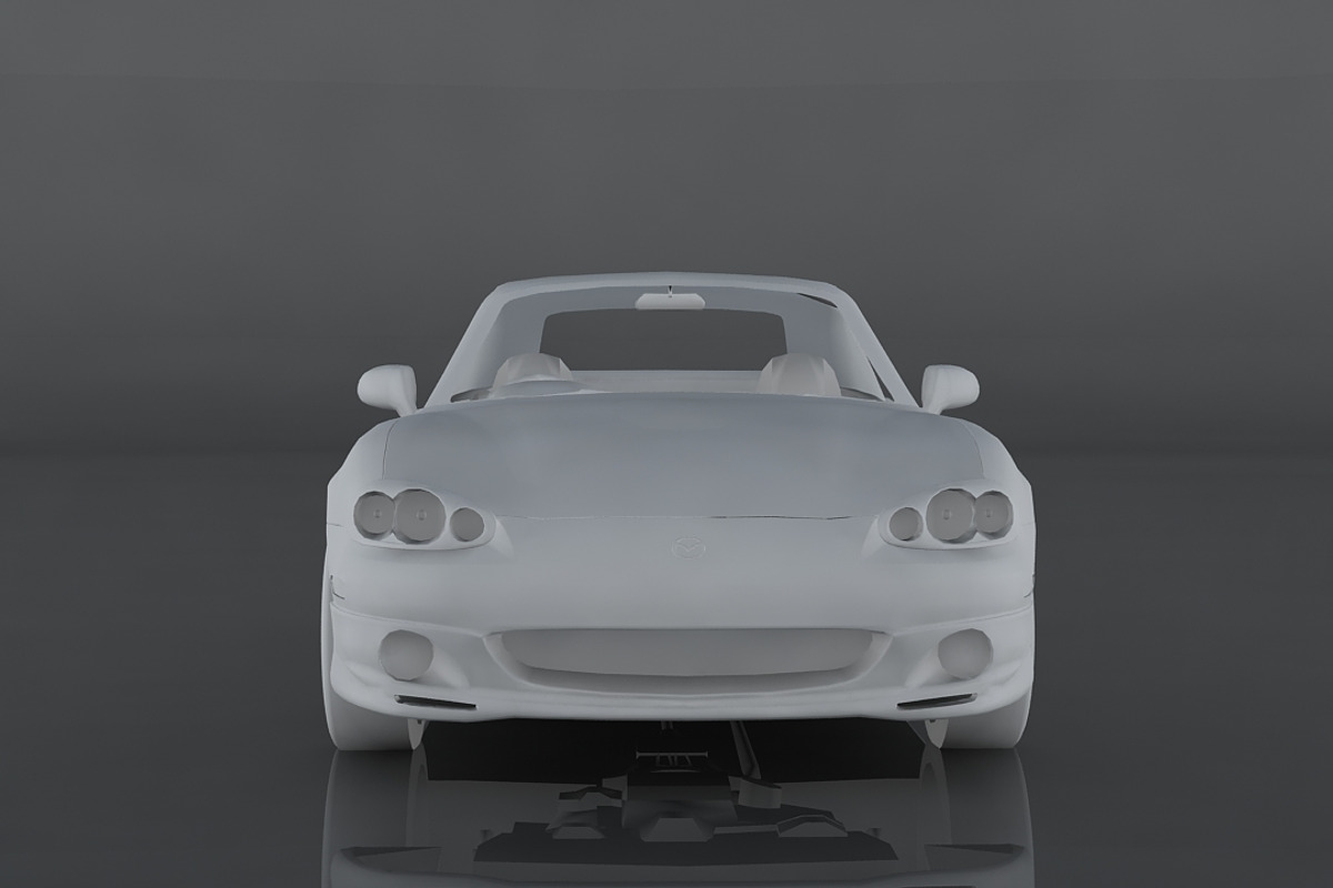 2001 Mazda Roadster Mazdaspeed, a Cars & Vehicle 3D Model by valtriiu (Photo 11 of 12)