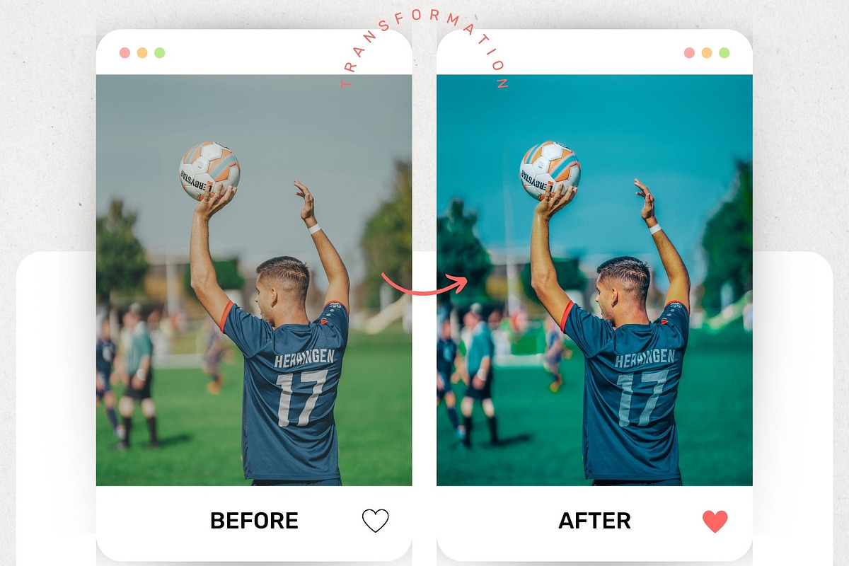 FootBall Lightroom Presets Luts, a Preset Add-On by presetsroom