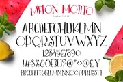 Melon Mojito Font + Vectors, a Font by Callie Rian & Co. (Thumbnail 8 of 9)