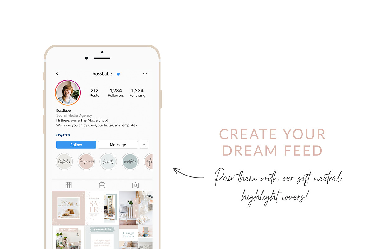 Instagram Templates for Canva, a Social Media Template by Sweet Little Muse (Photo 5 of 5)