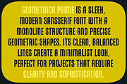 Geometrica Prime, a Sans Serif Font by RADesigns21 (Thumbnail 2 of 7)