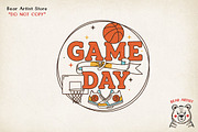 Cute Basketball Mom & Game Day, a Sport Illustration by GlitterCraft (Thumbnail 15 of 101)