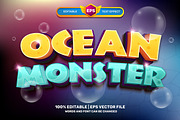 Ocean Cartoon 3D Text Effect, a Brushes & More by Agung Kreatif (Thumbnail 6 of 9)