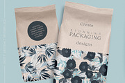 Dusty Abstract Botanicals Patterns, a Decorative Illustration by Ramona Schratt (Thumbnail 7 of 12)