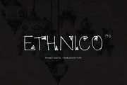 MYETHNIC- Display Font Ethnic, a Font by Pixslides (Thumbnail 5 of 9)
