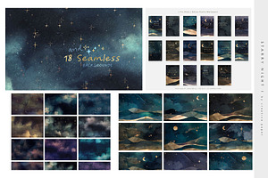 Galaxy & Landscape Modern Bundle