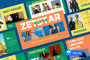 ZETSTAR - Fashion Creative Keynote