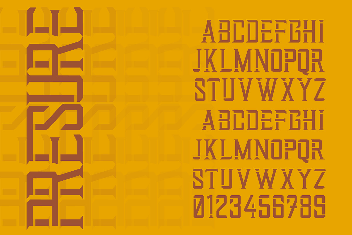 Startrail Futuristic Retro Family, a Serif Font by Lettertype Studio (Photo 6 of 15)