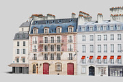 Paris quarter 1, an Architecture 3D Model by happy brush (Thumbnail 4 of 4)