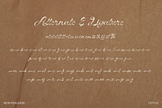 Vinecta - Retro Script Font, a Script Font by Dhabee (Thumbnail 2 of 16)