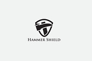 Hammer Shield Logo, a Branding & Logo Template by Sahade Studio (Thumbnail 2 of 3)