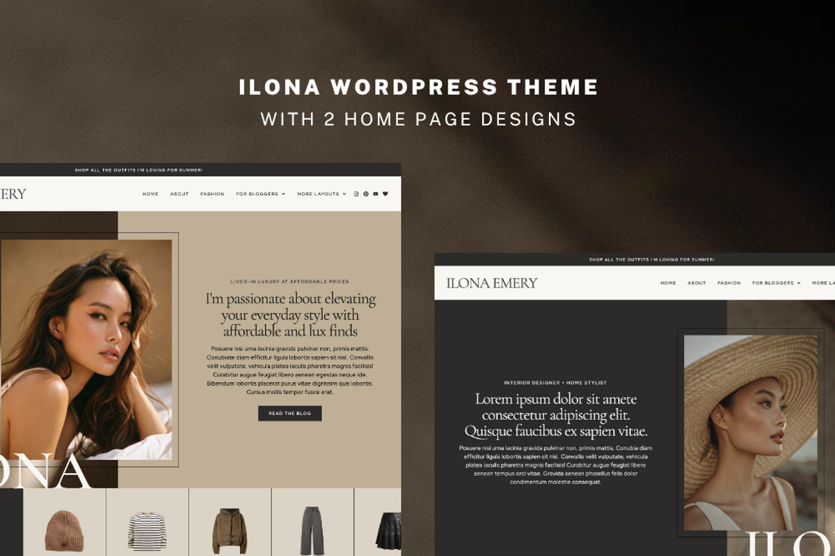 Ilona WordPress Blogging Theme, a WordPress Template by Pix & Hue (Photo 6 of 7)