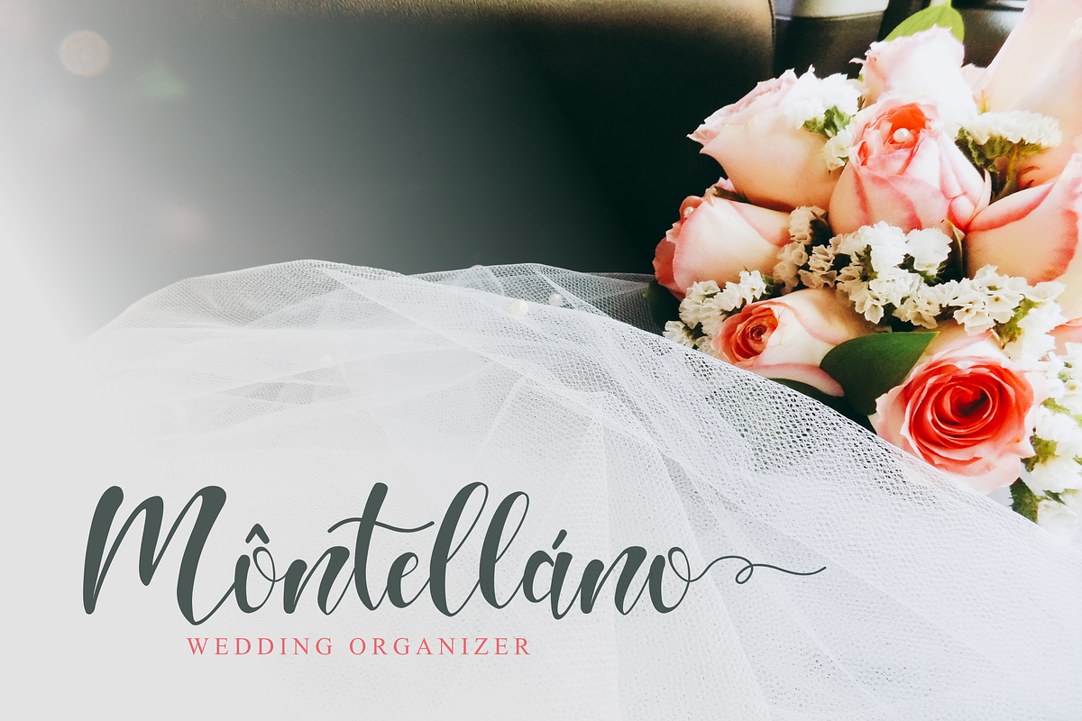 Hello Melda // Lovely Script Font preview 4