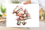 Summer Funny Grandma Clipart Bundle, an Illustration by SVGArt (Thumbnail 6 of 9)