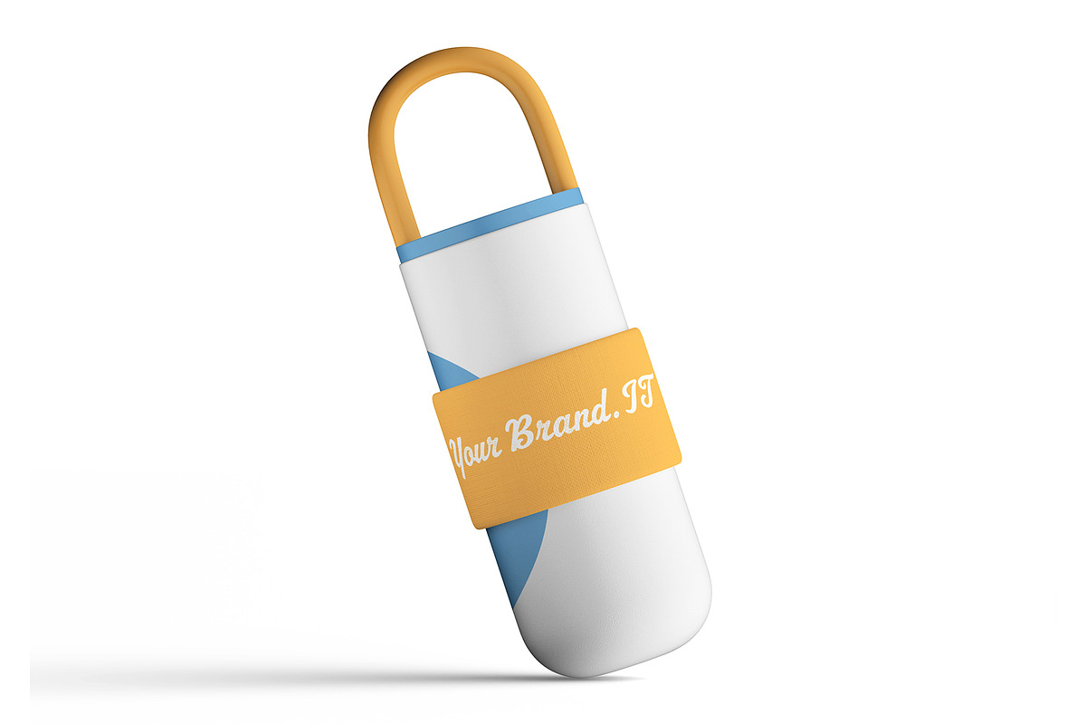 Insulated water bottle mockup bundle, a Cups & Container Mockup by Ambo Ampeng (Photo 3 of 11)