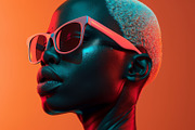 109 Fashion models in sunglasses, a Beauty & Fashion Photo by Handmadefont (Thumbnail 80 of 113)