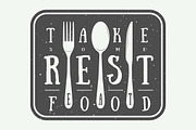 Set of vintage restaurant logos, a Branding & Logo Template by AkimD (Thumbnail 9 of 11)