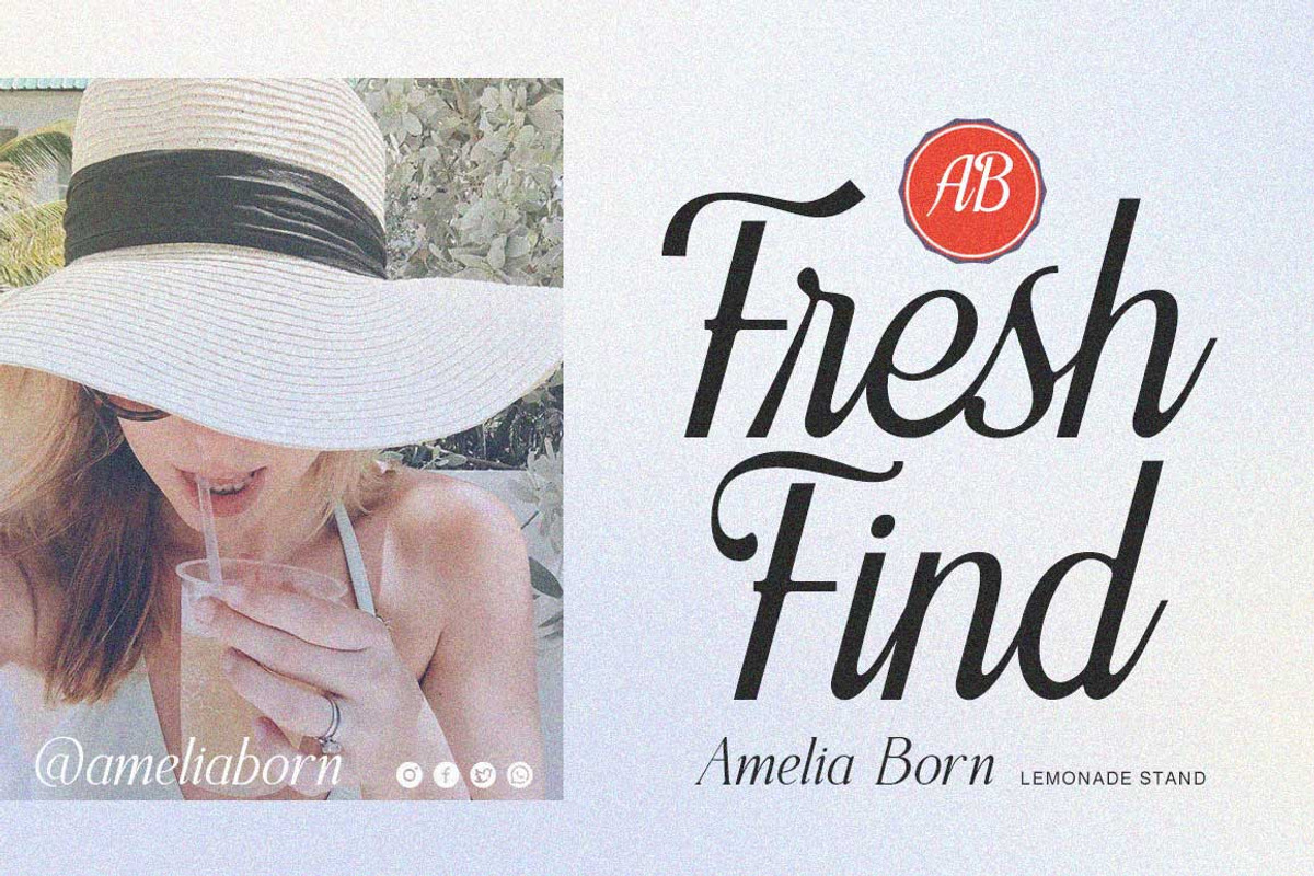 Asefine, a Script Font by Lucky Type (Photo 7 of 15)